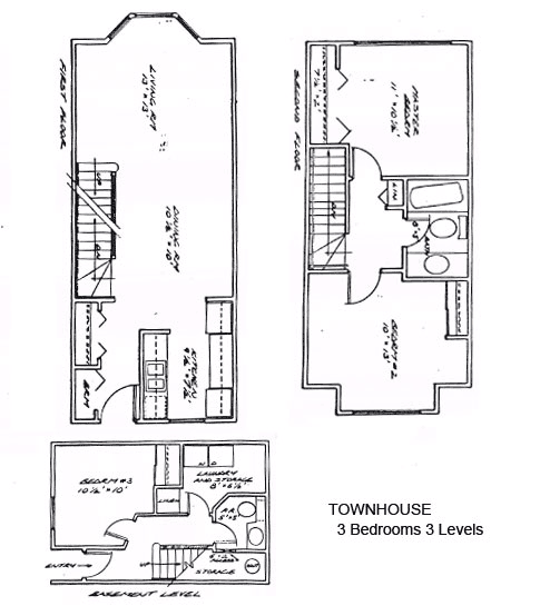 Townhouse 3 Levels